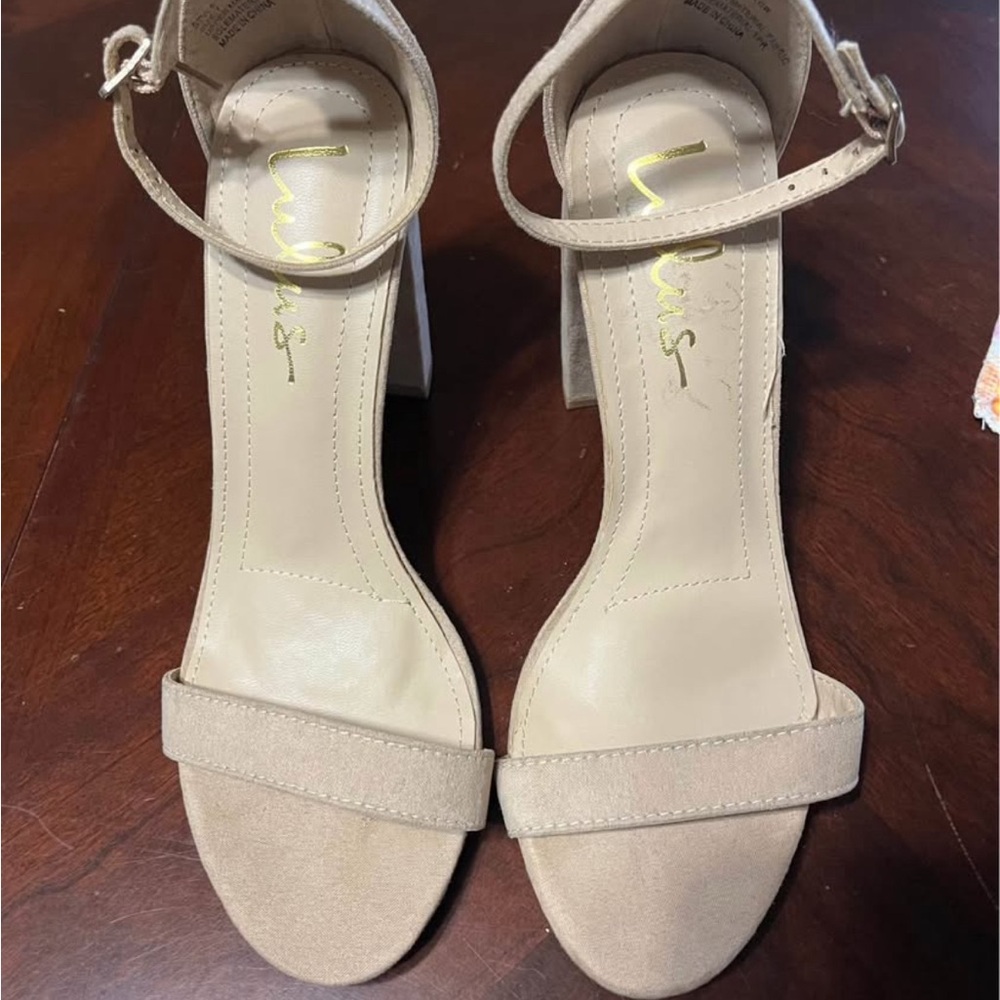 Lulu's Women's Tan Heeled Sandals